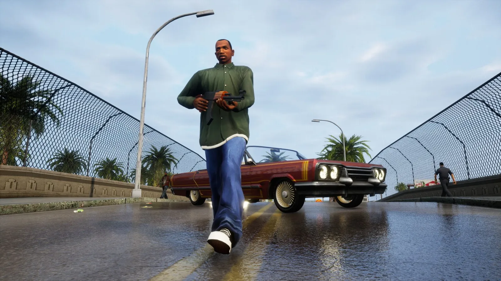 Сі-Джей на вулиці Лос-Сантоса — GTA San Andreas Definitive Edition