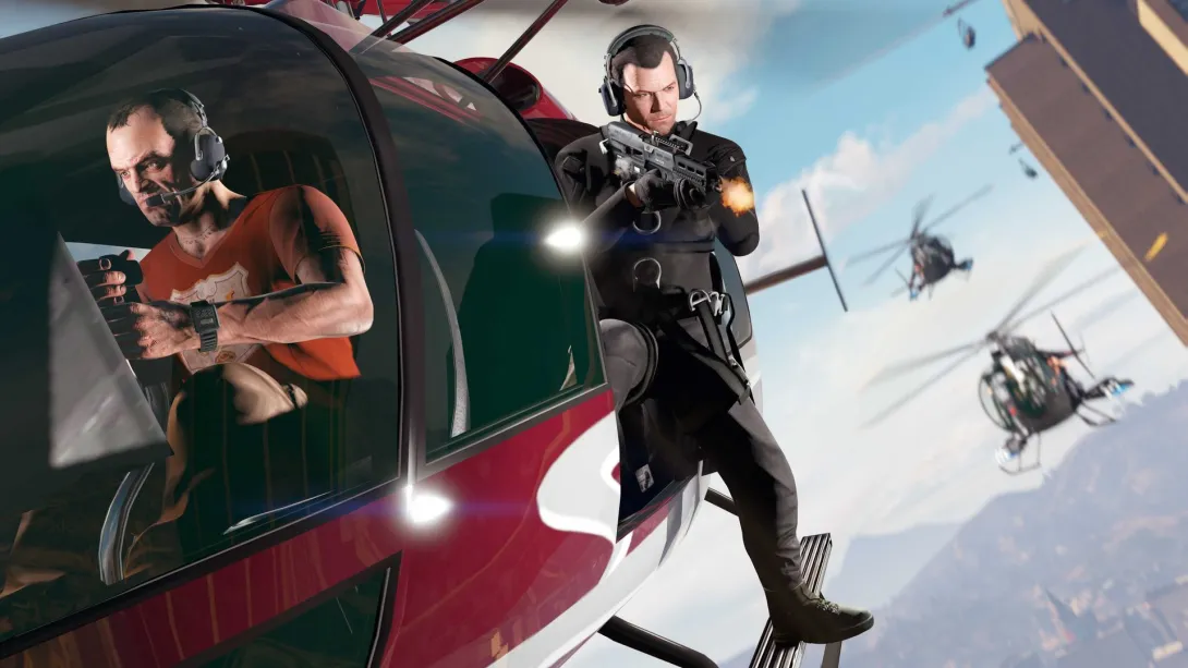 Перестрілка з гелікоптера над Лос-Сантосом у GTA Online